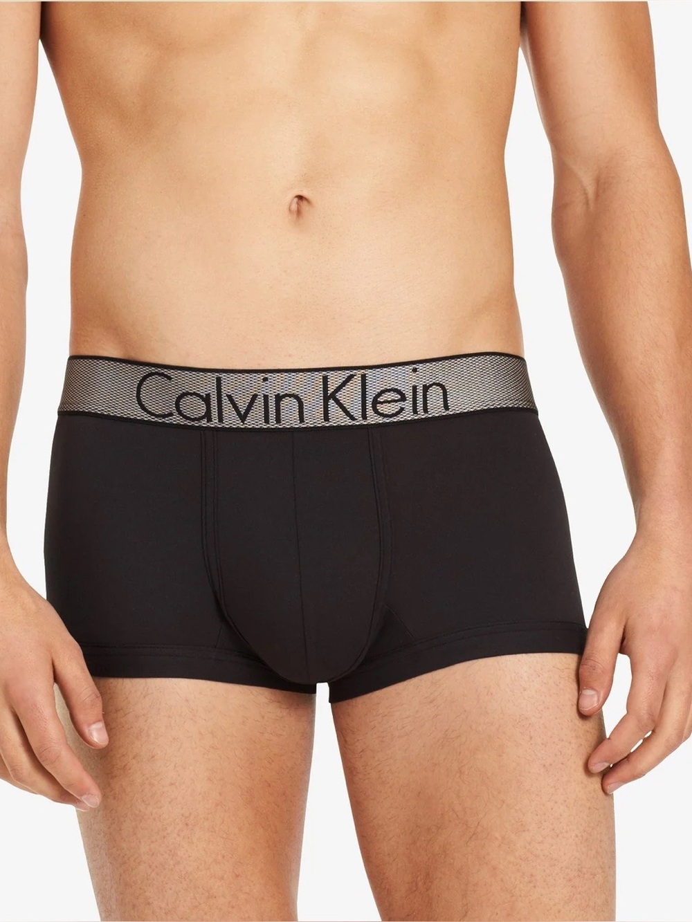 Calvin Klein Customized Stretch Low Rise Trunk Men’s Small Black NWOT